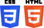 Logos HTML5 et CSS3